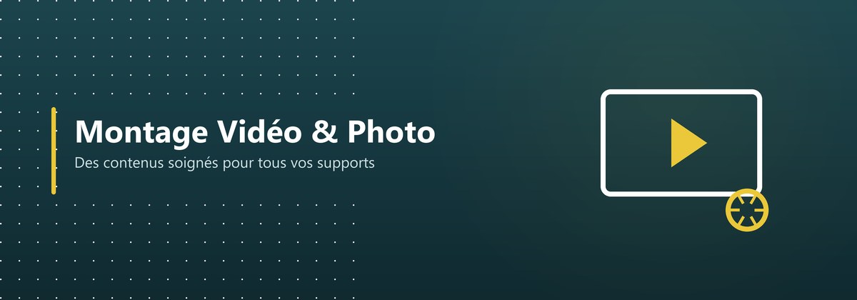 Illustration du service de montage vidéo et photographie de MeDigi Agency