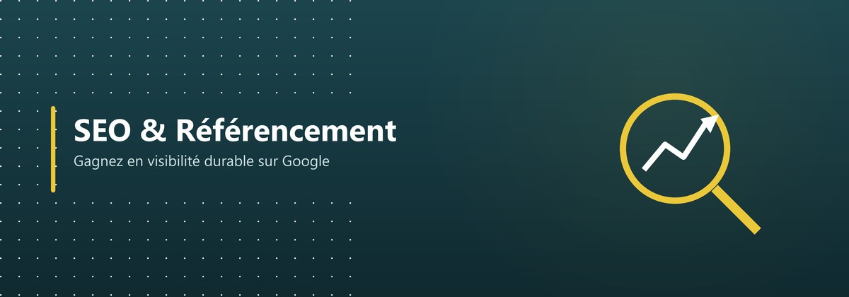 Illustration du service SEO et référencement de MeDigi Agency